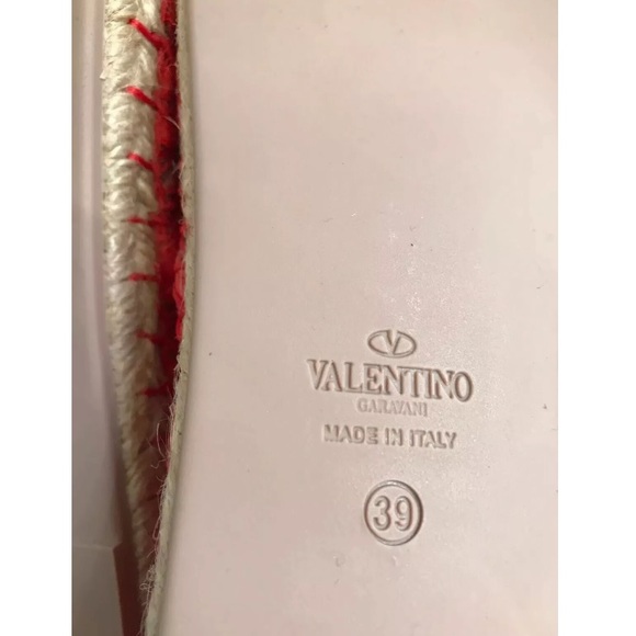 SOLD NWT VALENTINO GARAVANI ESPADRILLES FLATS - Picture 8 of 8